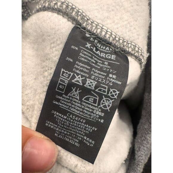 Denham The Jeanmaker Men’s Grey Sweat Pants XL 29” EUC - Picture 3 of 5